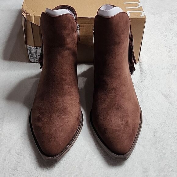 NIB Justfab Tahlea Pointed Toe Bootie Size 11 - Picture 2 of 10